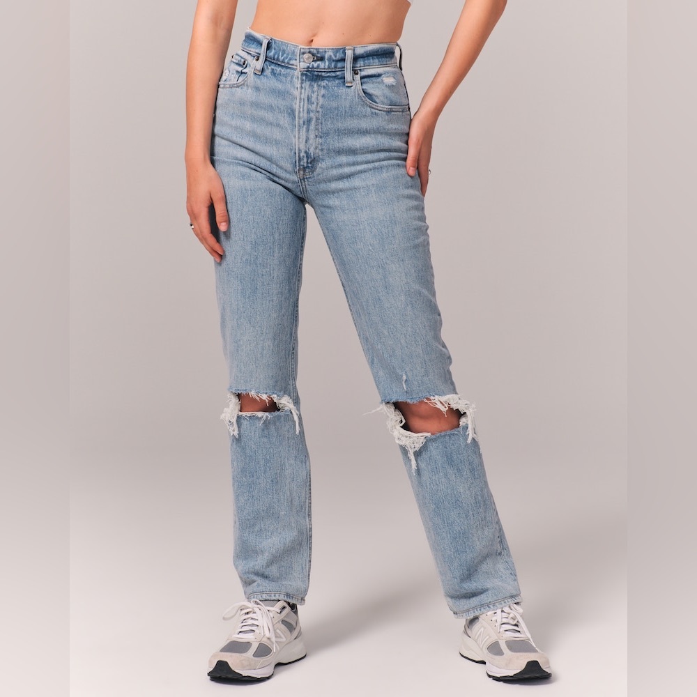 Ultra High Rise 90s Straight Jean